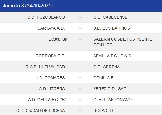 TERCERA DIVISION RFEF GRUPO X ANDALUCIA / CEUTA TEMPORADA 2021/2022 08717