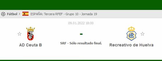 3ª RFEF GRUPO X TEMPORADA 2021/2022 JORNADA 19 AD CEUTA FC "B"-RECREATIVO /POST OFICIAL) 08816