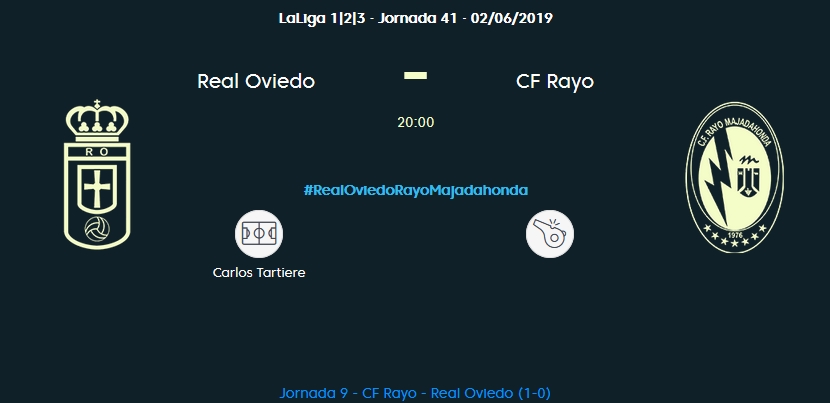 J.41 LIGA 123 TEMPORADA 2018/2019 REAL OVIEDO-CF RAYO MAJADAHONDA (POST OFICIAL) 09199