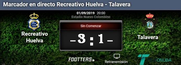 JORN.2 2ª DIV. B GR.IV TEMP.2019/2020 RECRE-CF TALAVERA (POST OFICIAL) 09250