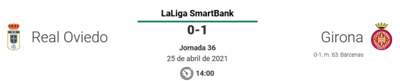 JORNADA 36ª LIGA SMARTBANK 2020/2021 REAL OVIEDO-GIRONA FC (POST OFICIAL) 09643