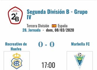 JORN.28ª 2ª DIV. B GR.IV TEMP.2019/2020 RECREATIVO-MARBELLA FC (POST OFICIAL) 10435