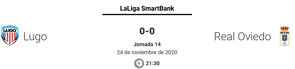 JORN.14 LIGA SMARTBANK 2020/2021 CD LUGO-REAL OVIEDO (POST OFICIAL) 11521