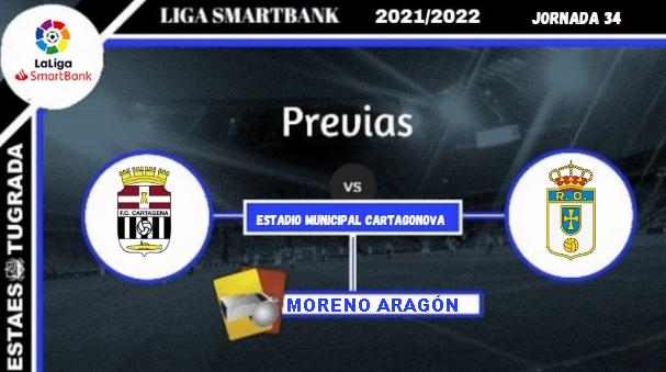 JORNADA 34 LIGA SAMARTBANK 2021/2022 FC CARTAGENA-REAL OVIEDO (POST OFICIAL) 11793