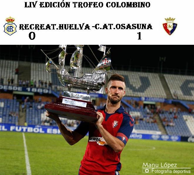 LIV EDICIÓN TROFEO COLOMBINO RECRE-C.AT.OSASUNA (POST OFICIAL) 12237