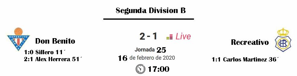 JORN.25ª 2ª DIV. B GR.IV TEMP.2019/2020 CD DON BENITO-RECREATIVO (POST OFICIAL) 12404