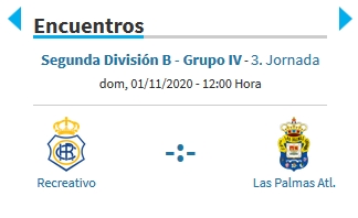 JORN.3 2ª DIVISION GRUPO IV SUBGRUPO A TEMP.2020/2021 RECREATIVO-LAS PALMAS ATCO. (POST OFICIAL) 12490