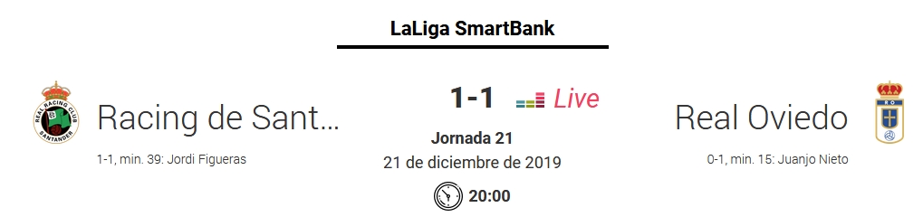 JORN.21ª LIGA SMARTBANK TEMP.2019/2020 REAL RACING CLUB-REAL OVIEDO (POST OFICIAL) 13320