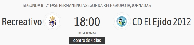 JORNADA 6 PLAY OFF DESCENSO 2ª DIVISION B TEMPORADA 2020/2021 RECREATIVO DE HUELVA-CD EJIDO 2012 (POST OFICIAL) 14539