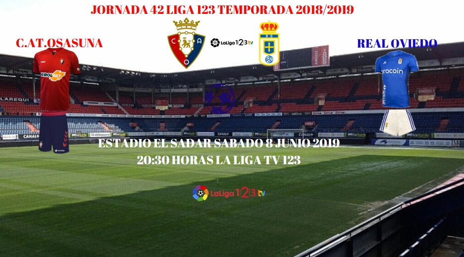 J.42 LIGA 123 TEMPORADA 2018/2019 C.AT.OSASUNA-REAL OVIEDO 15159