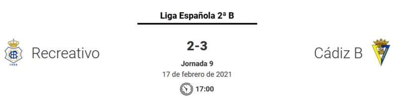 JORNADA 9ª 2ª DIVISION B GRUPO IV SUBGRUPO A TEMP.2020/2021 RECREATIVO DE HUELVA-CADIZ CF B (POST OFICIAL) - Página 2 15467