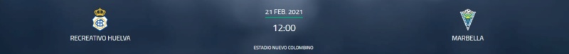 JORNADA 15ª 2ª DIVISION B GRUPO IV SUBGRUPO A TEMP.2020/2021 RECREATIVO DE HUELVA-MARBELLA FC (POST OFICIAL) 15471