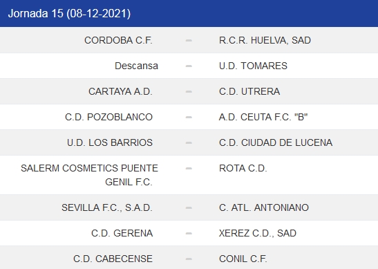 TERCERA DIVISION RFEF GRUPO X ANDALUCIA / CEUTA TEMPORADA 2021/2022 15554