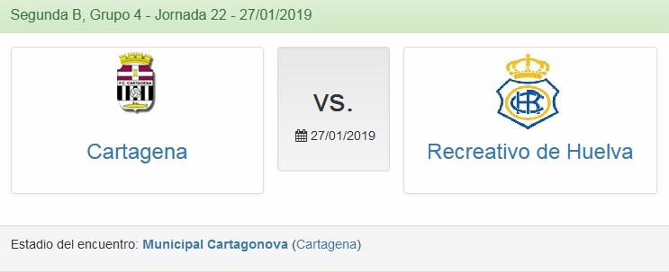 J.22 2ªB G.4º 2018/2019 FC CARTAGENA-RECRE (POST OFICIAL) 1581