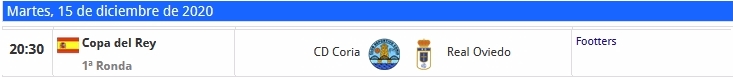 PRIMERA RONDA COPA REY 2020/2021 CD CORIA-REAL OVIEDO (POST OFICIAL) 16408