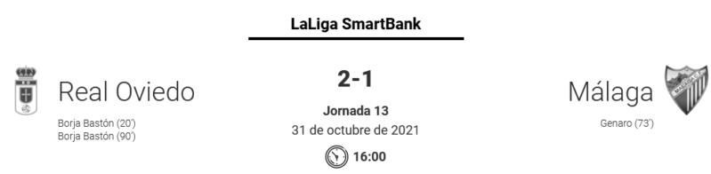 JORNADA 13 LIGA SAMARTBANK 2021/2022 REAL OVIEDO-MALAGA CF (POST OFICIAL) 1670