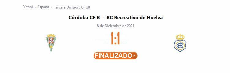 3ª RFEF GRUPO X TEMPORADA 2021/2022 JORNADA 15 CORDOBA CF "B"-RECREATIVO (POST OFICIAL) 18529