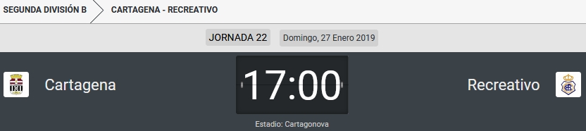 J.22 2ªB G.4º 2018/2019 FC CARTAGENA-RECRE (POST OFICIAL) 1874
