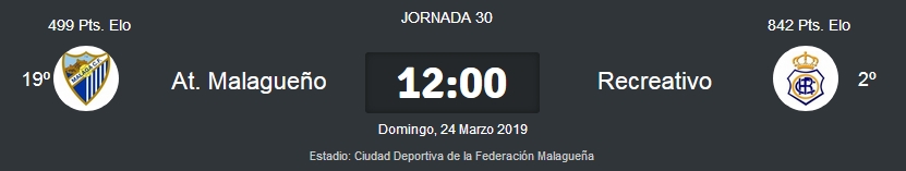 J.30 2ªB G.4º 2018/2019 AT.MALAGUEÑO-RECRE (POST OFICIAL) 1997