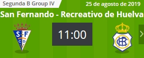 JORN.1 2ª DIV. B GR.IV TEMP.2019/2020 SAN FERNANDO CDI-RECRE 20140