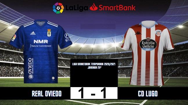 JORNADA 25ª LIGA SMARTBANK 2020/2021 REAL OVIEDO-CD LUGO (POST OFICIAL) 20316