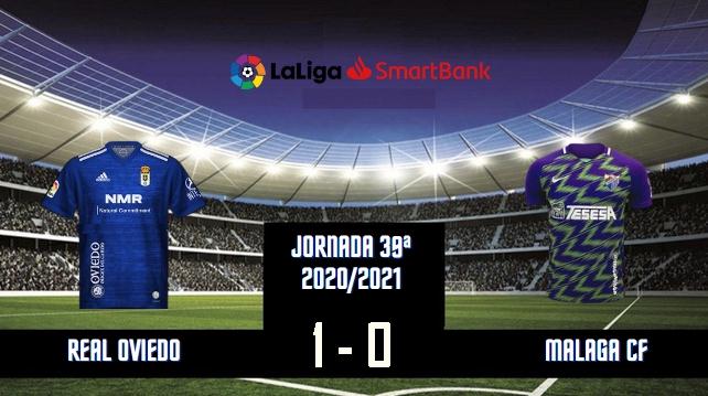 JORNADA 39ª LIGA SMARTBANK 2020/2021 REAL OVIEDO-MALAGA CF (POST OFICIAL) 20379