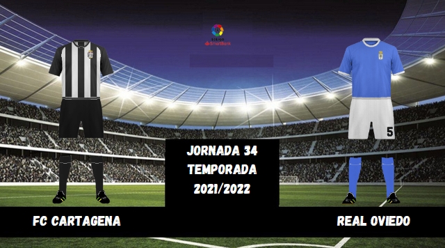 JORNADA 34 LIGA SAMARTBANK 2021/2022 FC CARTAGENA-REAL OVIEDO (POST OFICIAL) 20499