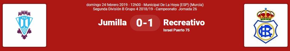 J.26 2ªB G.4º 2018/2019 FC JUMILLA-RECRE (POST OFICIAL) 2183