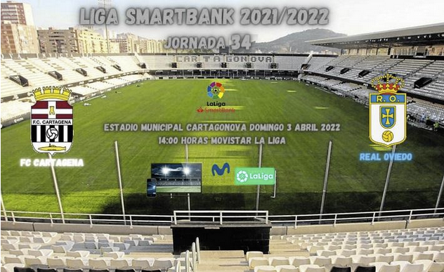 JORNADA 34 LIGA SAMARTBANK 2021/2022 FC CARTAGENA-REAL OVIEDO (POST OFICIAL) 2457