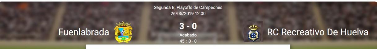 IDA PLAY OFF ASCENSO LIGA 123 TEMP.2018/2019 CF FUENLABRADA-RECRE (POST OFICIAL) - Página 2 25109