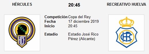 1ª RONDA COPA DEL REY 2019/2020 HERCULES CF-RECREATIVO (POST OFICIAL) 25162