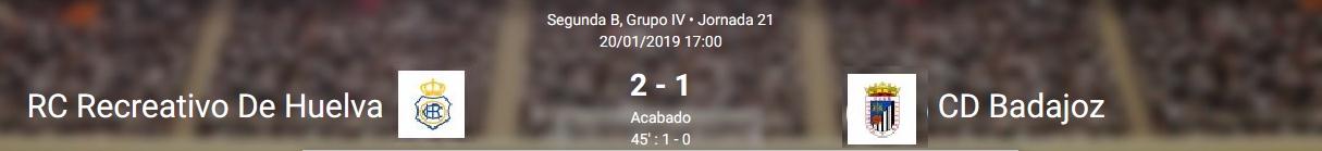 J.21 2ªB G.4º 2018/2019 RECRE-CD BADAJOZ (POST OFICIAL) 2661