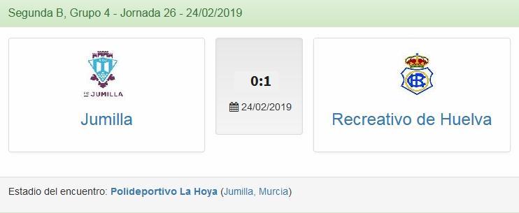 J.26 2ªB G.4º 2018/2019 FC JUMILLA-RECRE (POST OFICIAL) 2675
