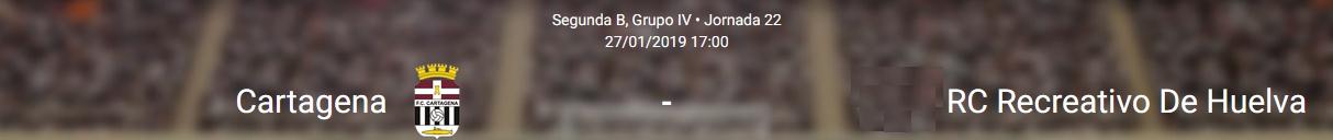 J.22 2ªB G.4º 2018/2019 FC CARTAGENA-RECRE (POST OFICIAL) 2760