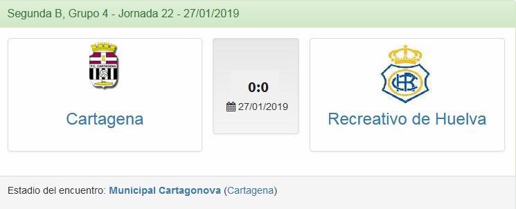 J.22 2ªB G.4º 2018/2019 FC CARTAGENA-RECRE (POST OFICIAL) 2761