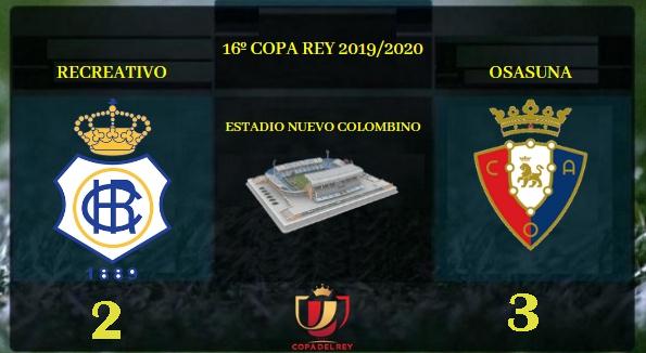 16º COPA DEL REY 2019/2020 RECREATIVO-C.AT.OSASUNA (POST OFICIAL) 34121