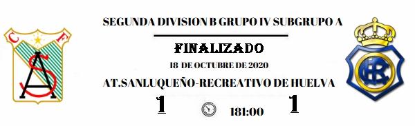 JORN.1 2ª DIVISION GRUPO IV SUBGRUPO A TEMP.2020/2021 AT.SANLUQUEÑO CF-RECREATIVO (POST OFICIAL) 38134
