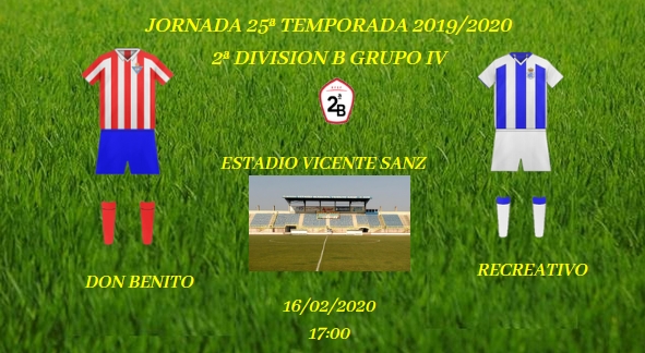 JORN.25ª 2ª DIV. B GR.IV TEMP.2019/2020 CD DON BENITO-RECREATIVO (POST OFICIAL) 41111