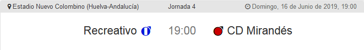 VUELTA SEMIFINALES PLAY OFF ASCENSO TEMP.2018/2019 RECRE-CD MIRANDÉS 4112