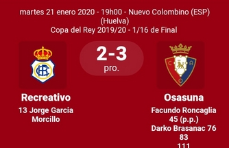 16º COPA DEL REY 2019/2020 RECREATIVO-C.AT.OSASUNA (POST OFICIAL) 42103