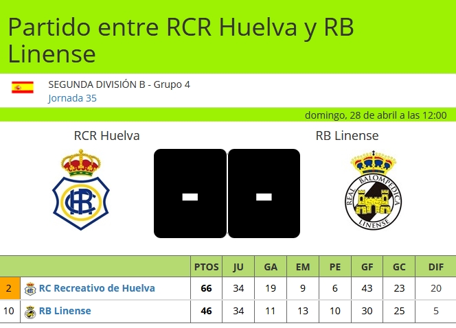 J.35 2ªB G.4º 2018/2019 RECRE-RB LINENSE (POST OFICIAL) 4438