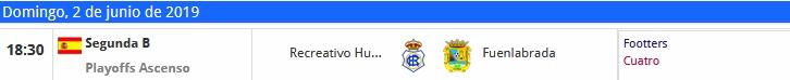 VUELTA PLAY OFF ASCENSO LIGA 123 TEMP.2018/2019 RECRE-CF FUENLABRADA (POST OFICIAL) 4447