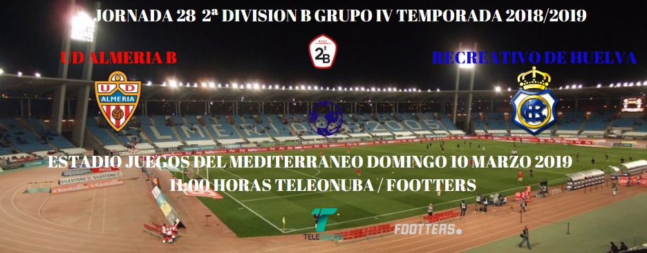 J.28 2ªB G.4º 2018/2019 UD ALMERIA B-RECRE (POST OFICIAL) 5112