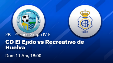 JORN.2 PLAY OFF DESCENSO 2ª DIVISION B TEMPORADA 2020/2021 CD EJIDO 2012-RECREATIVO DE HUELVA (POST OFICIAL) 5413