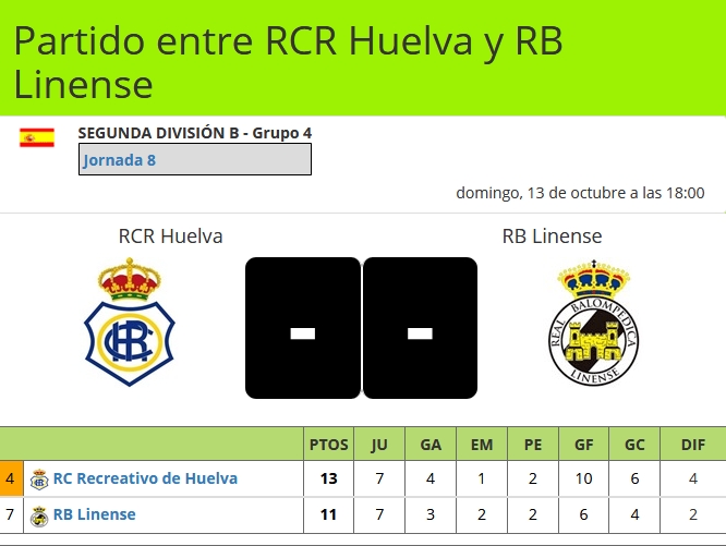 JORN.8 2ª DIV. B GR.IV TEMP.2019/2020 RECRE-RB LINENSE (POST OFICIAL) 5927