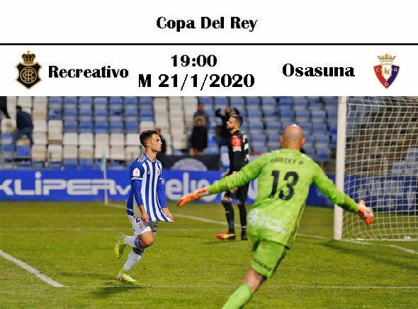 16º COPA DEL REY 2019/2020 RECREATIVO-C.AT.OSASUNA (POST OFICIAL) 6131