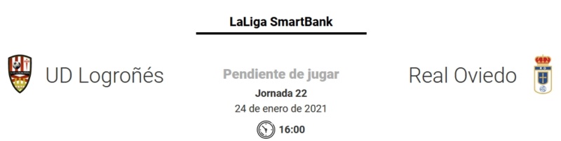 JORN.22 LIGA SMARTBANK 2020/2021 UD LOGROÑES-REAL OVIEDO (POST OFICIAL) Capt4552