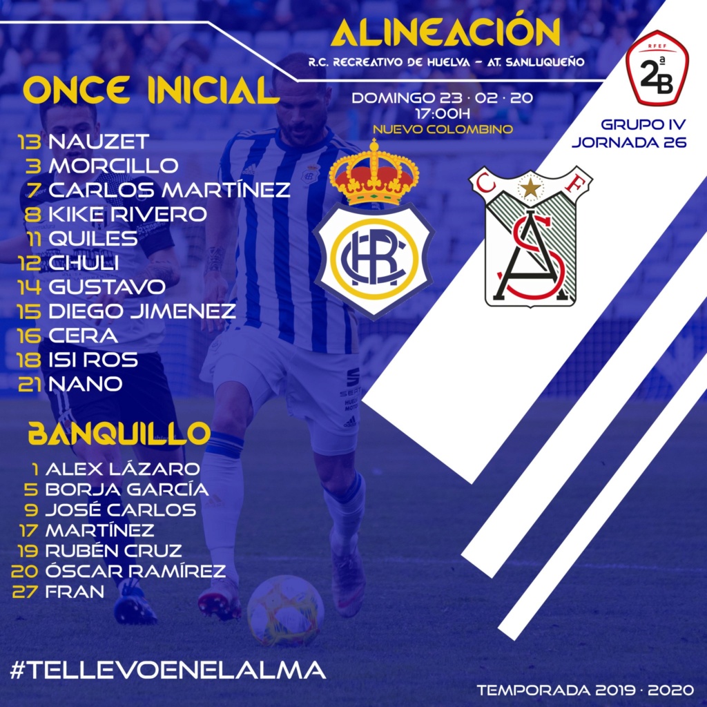 JORN.26ª 2ª DIV. B GR.IV TEMP.2019/2020 RECREATIVO-ATL.SANLUQUEÑO CF (POST OFICIAL) Erehmi10