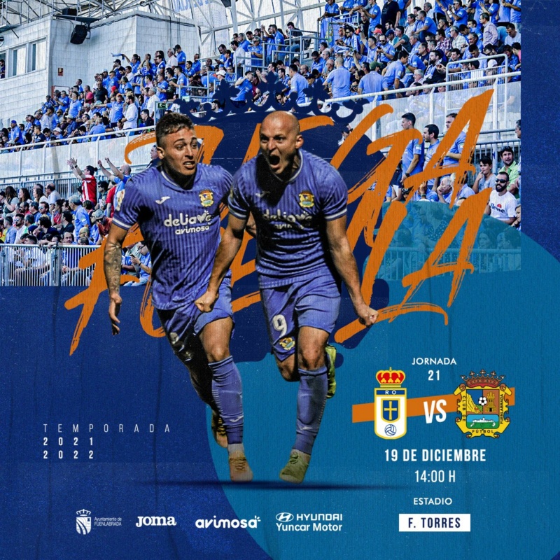 JORNADA 21 LIGA SAMARTBANK 2021/2022 CF FUENLABRADA-REAL OVIEDO (POST OFICIAL) Fg9hdx10