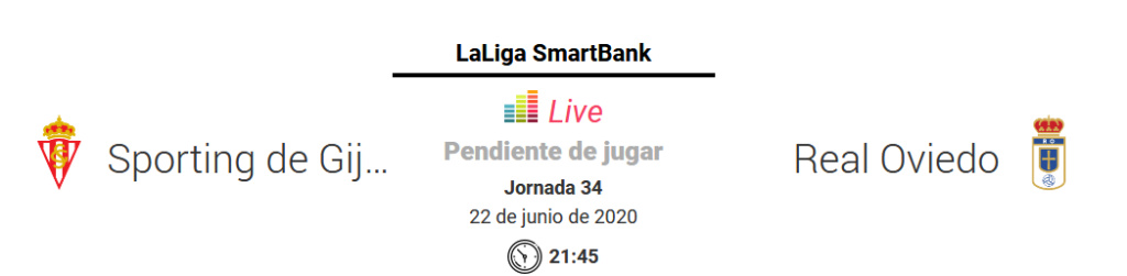 JORN.34ª LIGA SMARTBANK TEMP.2019/2020 SPORTING GIJÓN-REAL OVIEDO (POST OFICIAL) Scre1067